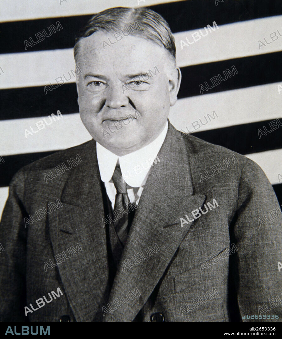 HOOVER , HERBERT C . 1874-1964. PRESIDENTE DE ESTADOS UNIDOS. 1929 - 1933.