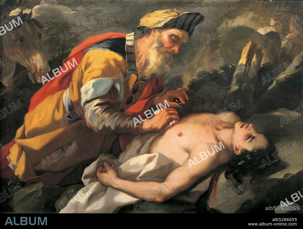 NICOLA MALINCONICO (NICOLÒ). The Good Samaritan.