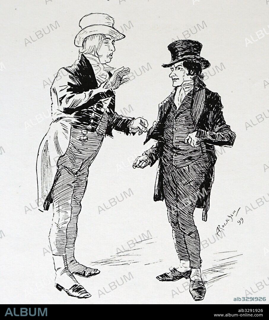 Charles Lamb (1772-1834) with Samuel Taylor Coleridge (1772 – 25 July 1834) was an English poet, literary critic and philosopher who, with his friend William Wordsworth, was a founder of the Romantic Movement in England and a member of the Lake Poets.