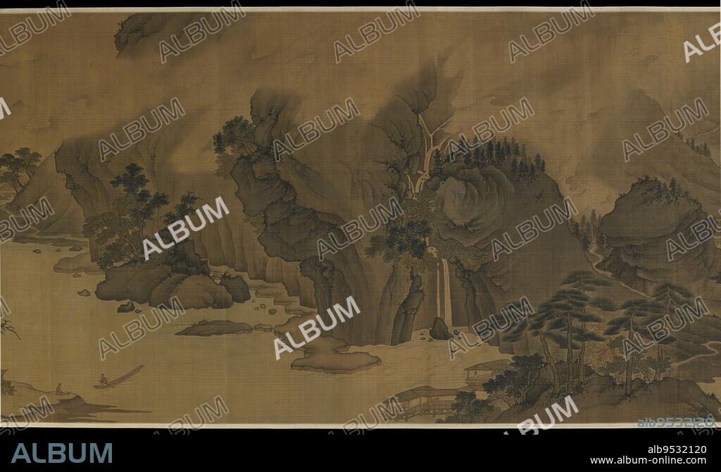 XU DAONING (formerly attributed). Autumn River in the Rain and Clouds -  Album alb9532120
