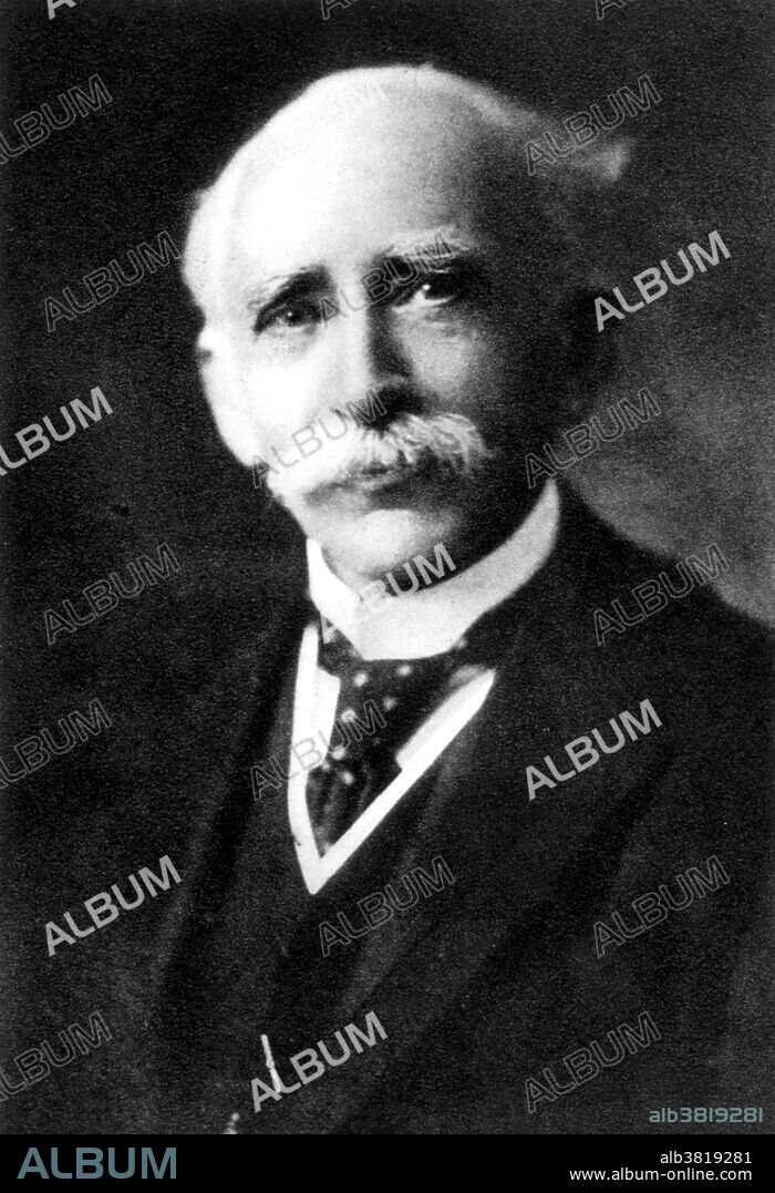 John Ambrose Fleming (November 29, 1849 - April 18, 1945) was an English electrical engineer and physicist. In 1904, he invented the two-electrode vacuum-tube rectifier, which he called the oscillation valve. It was also called a thermionic valve, vacuum diode, kenotron, thermionic tube, or Fleming valve. This invention is often considered to have been the beginning of electronics, for this was the first vacuum tube. Fleming's diode was used in radio receivers and radars for many decades afterwards, until it was superseded by solid state electronic technology more than 50 years later. He also contributed in the fields of photometry, electronics, wireless telegraphy (radio), and electrical measurements. He coined the term Power Factor to describe the true power flowing in an AC power system. Fleming was a devout Christian and in 1932, along with Douglas Dewar and Bernard Acworth, helped establish the Evolution Protest Movement. Having no children, he bequeathed much of his estate to Christian charities, especially those that helped the poor. He was an accomplished photographer and, in addition, he painted watercolors and enjoyed climbing in the Alps. He died in 1945 at the age of 95.