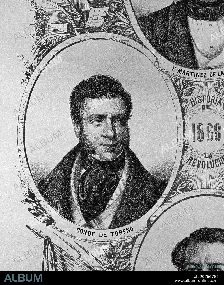 JOSE MARIA QUEIPO DE LLANO - CONDE DE TORENO (1786/1843).