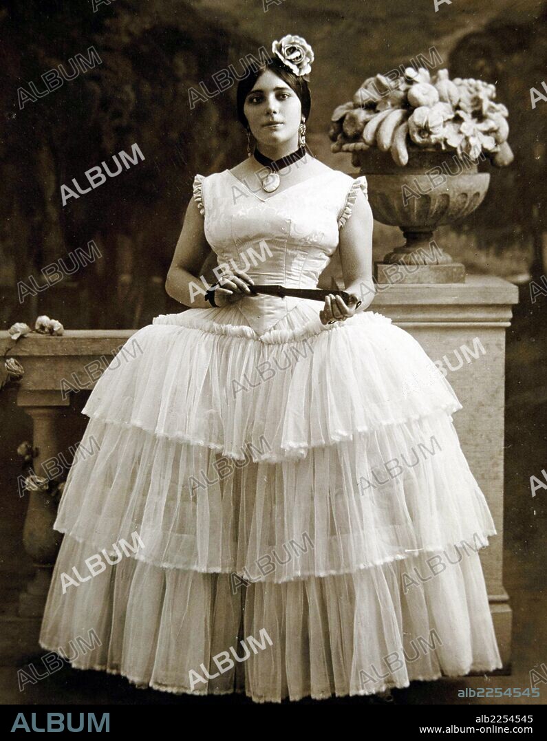 MELLER , RAQUEL. FRANCISCA MARQUEZ LOPEZ. TONADILLERA ESPAÑOLA. TARAZONA 1888 - 1962. FOTO PROMOCIONAL.