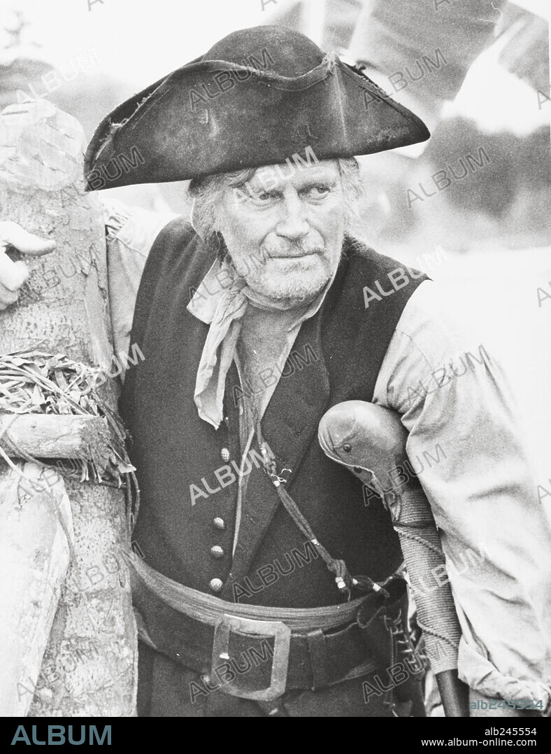 CHARLTON HESTON en LA ISLA DEL TESORO, 1990 (TREASURE ISLAND), dirigida por FRASER HESTON. Copyright WARNER BROTHERS.