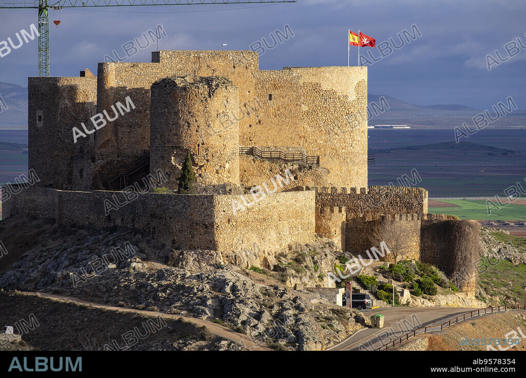 castillo de la Muela, Consuegra, provincia de Toledo, Castilla-La Mancha, Spain.