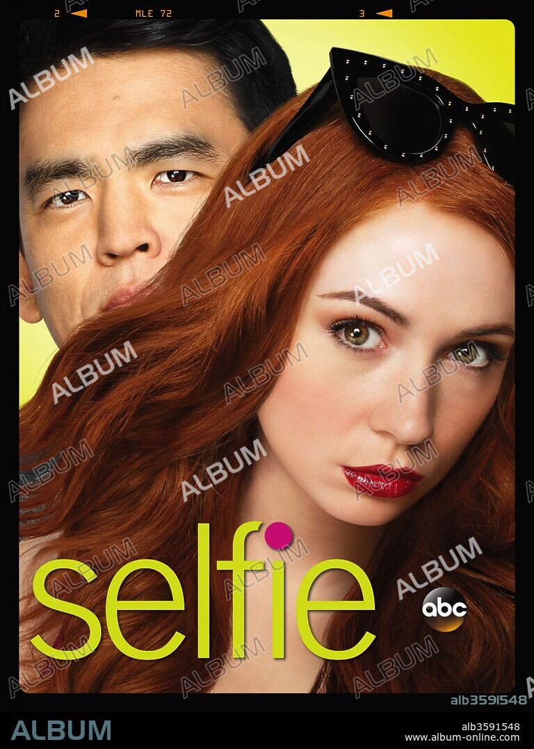 JOHN CHO and KAREN GILLAN in SELFIE, 2014, directed by EMILY KAPNEK. Copyright WARNER BROS. TELEVISION.