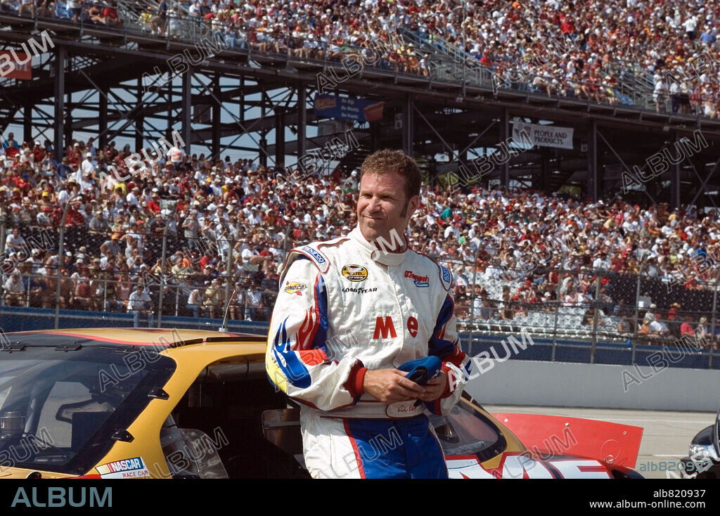 WILL FERRELL in TALLADEGA NIGHTS: THE BALLAD OF RICKY BOBBY, 2006, unter der Regie von ADAM MCKAY. Copyright COLUMBIA PICTURES / HANOVER, SUZANNE.