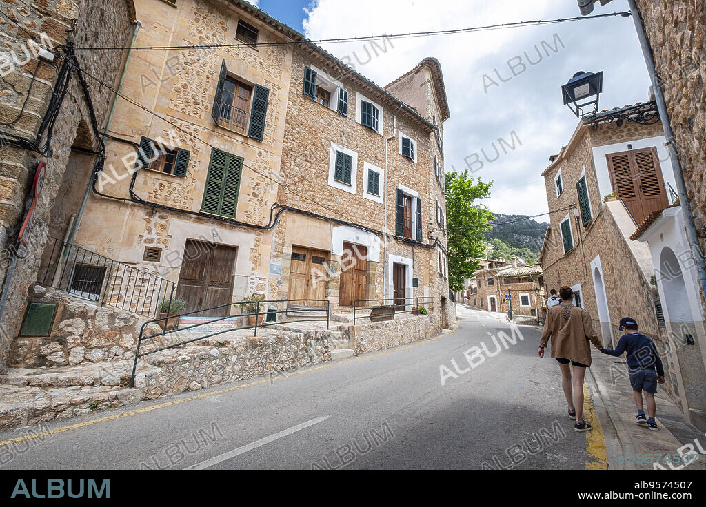 Fornalutx, Soller valley route, Mallorca, Balearic Islands, Spain.