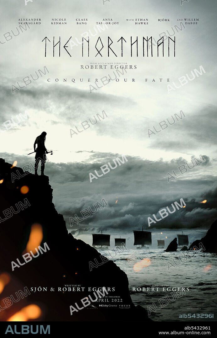Poster of THE NORTHMAN, 2022, directed by ROBERT EGGERS. Copyright Regency Television / Focus Features.