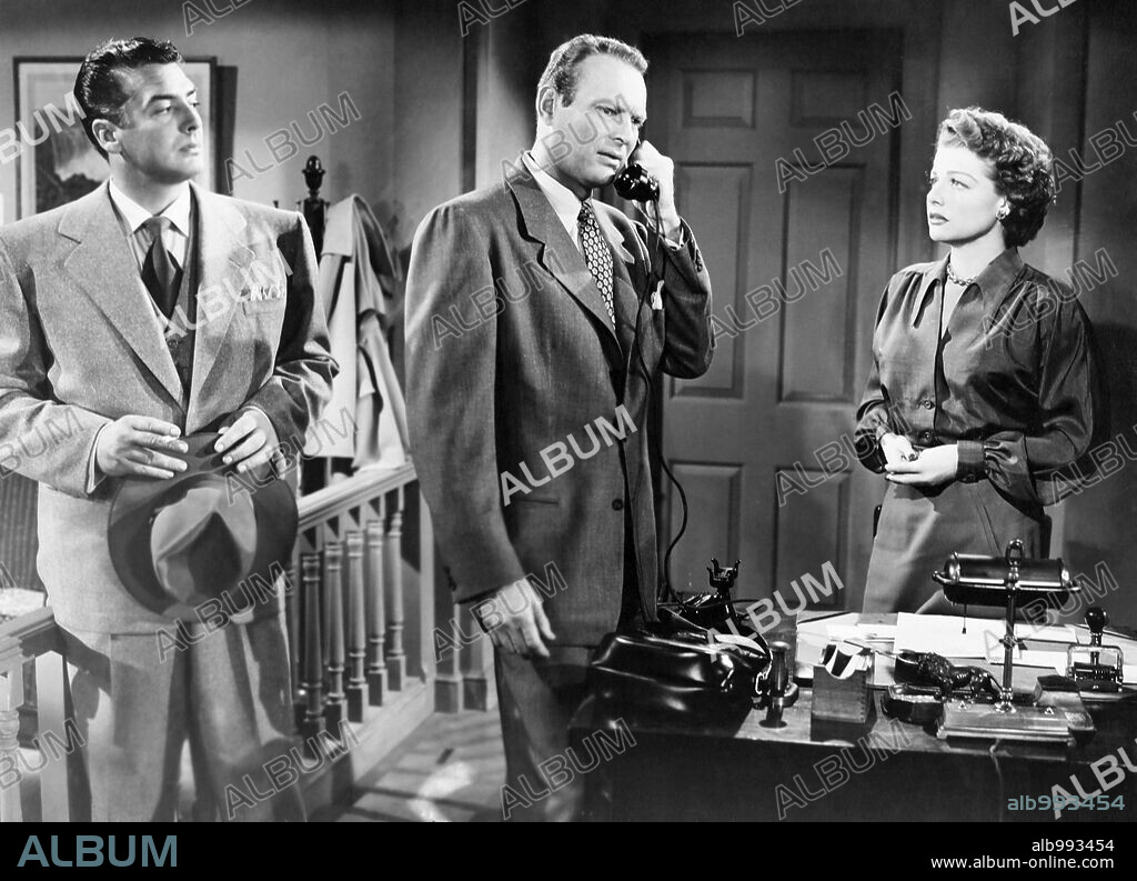 ANN SHERIDAN et VICTOR MATURE dans STELLA, 1950, réalisé par CLAUDE BINYON. Copyright 20TH CENTURY FOX.