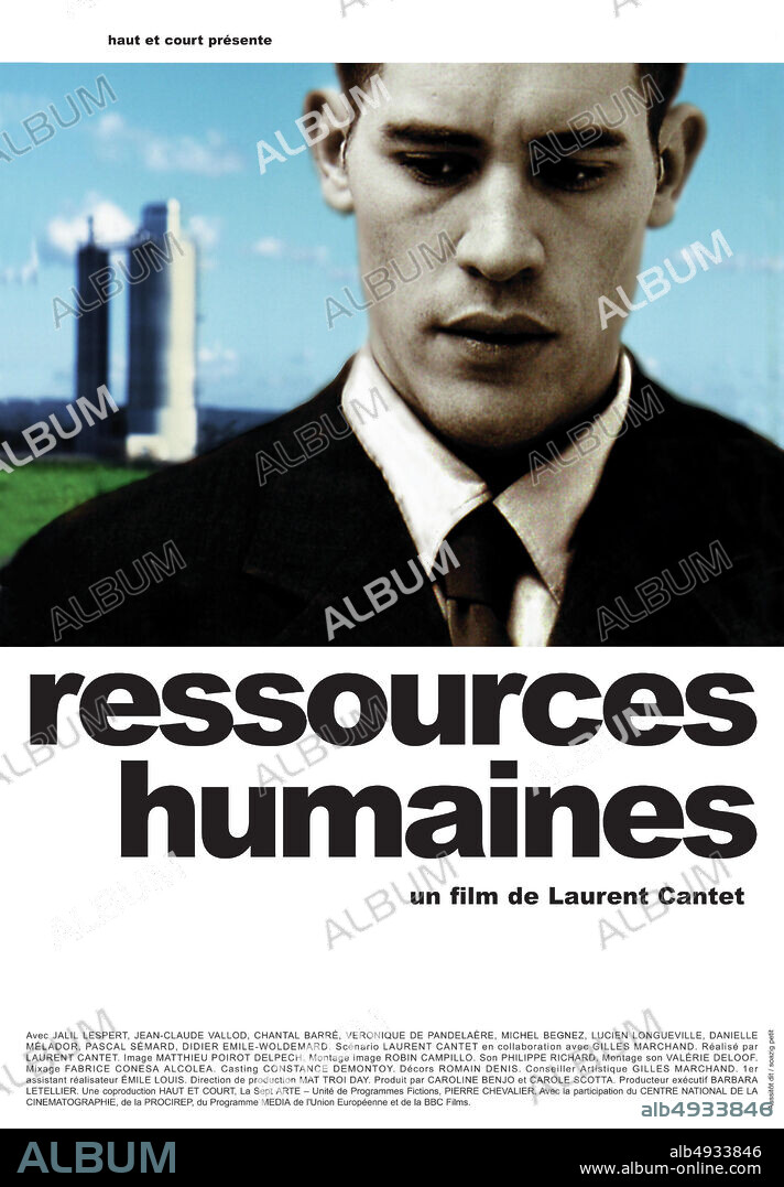 Poster de RECURSOS HUMANOS, 1999 (RESSOURCES HUMAINES), dirigida por LAURENT CANTET.