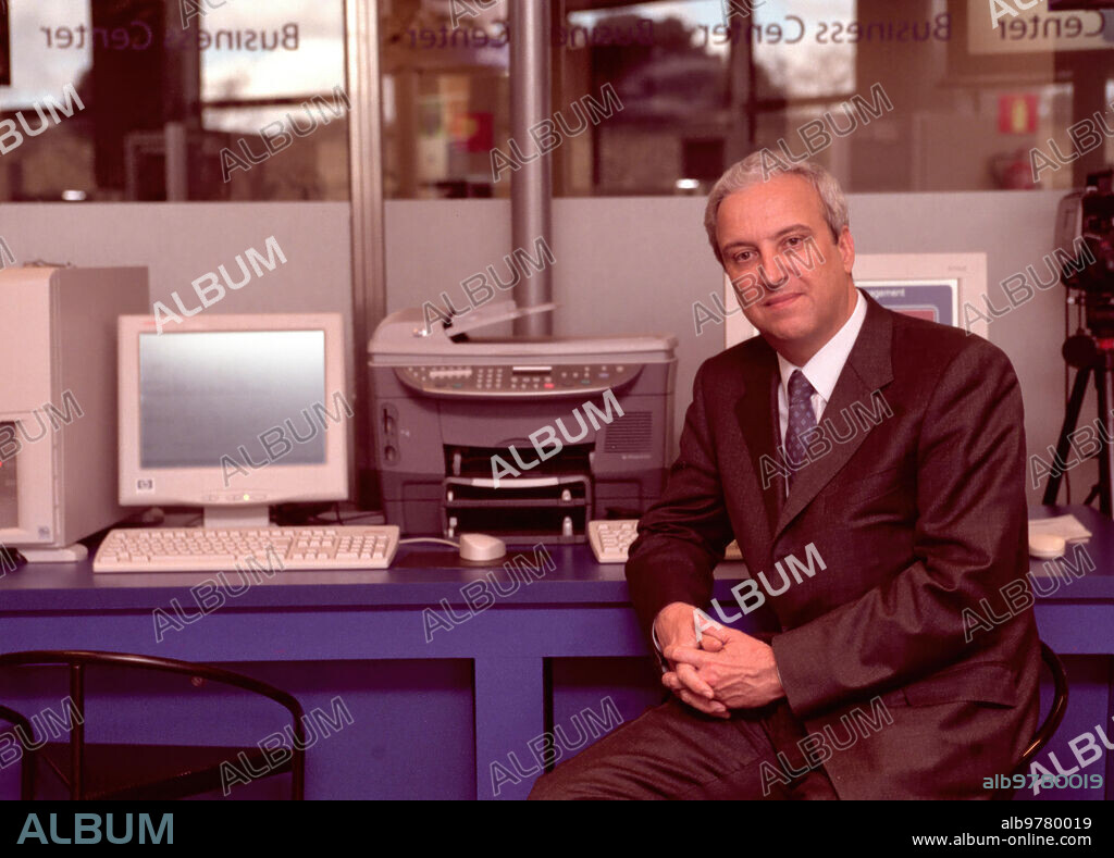 Madrid. 27/02/03. Santiago Cortes, presidente de Hp España. Foto: José Luis Álvarez.