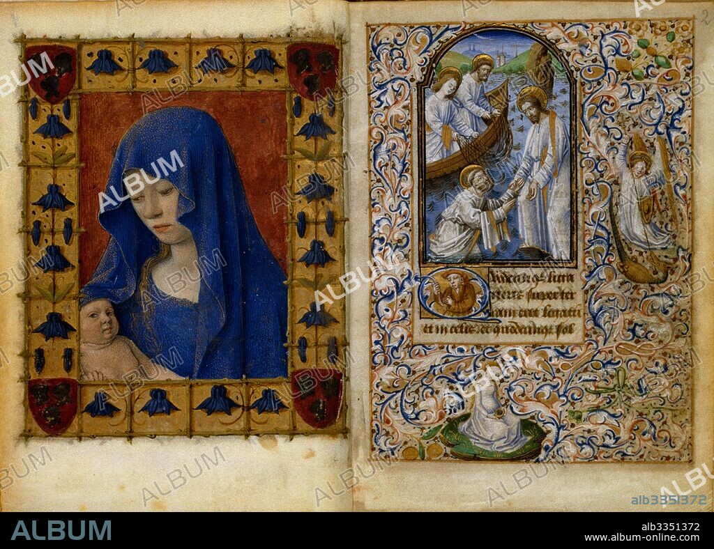 JEAN FOUQUET. Book of Hours of Simon de Varie.