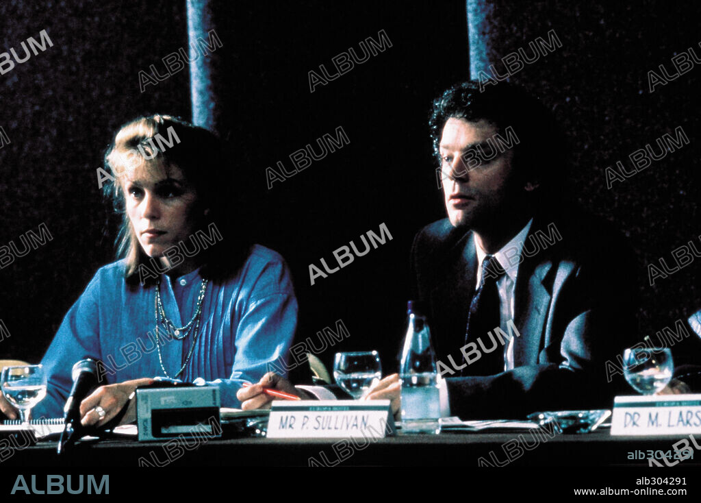 FRANCES McDORMAND in HIDDEN AGENDA, 1990, directed by KEN LOACH. Copyright HEMDALE.