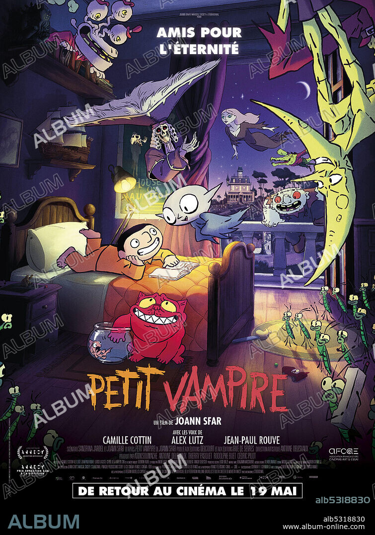 PETIT VAMPIRE, 2020, réalisé par JOANN SFAR. Copyright ON Animation Studios.
