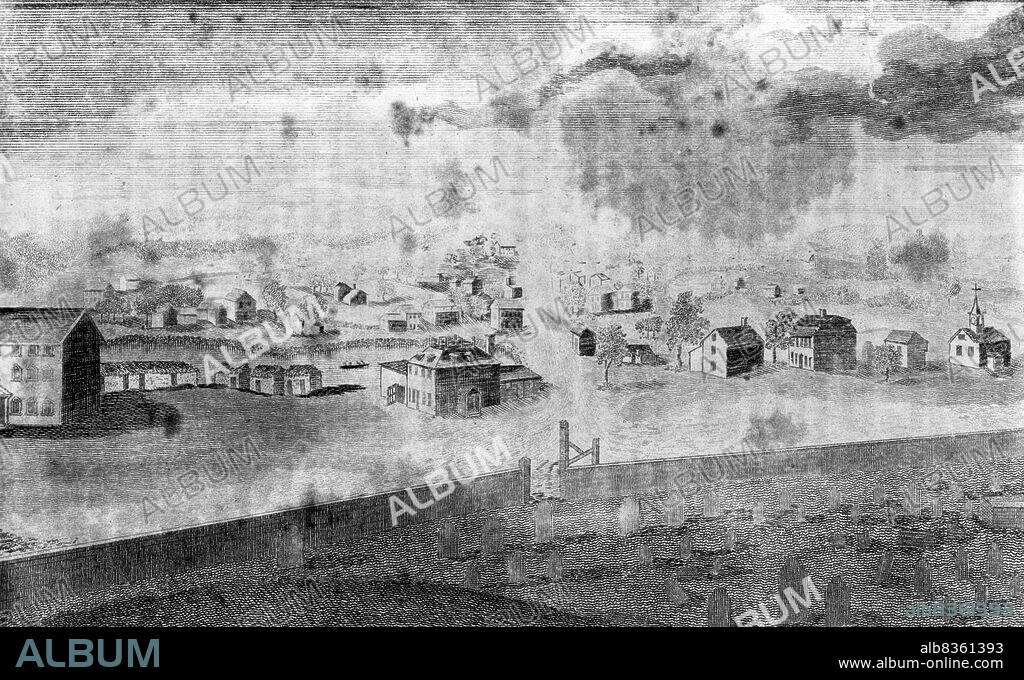 Town of Concord, Massachusetts in 1776.