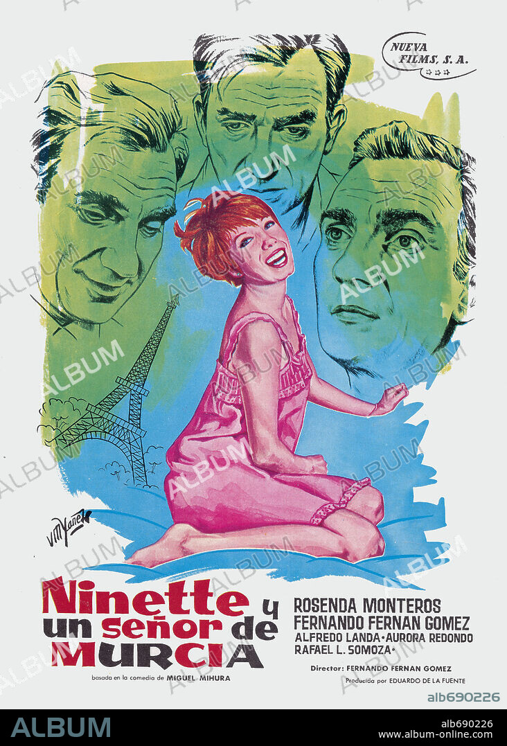 Poster of NINETTE Y UN SEÑOR DE MURCIA, 1965, directed by FERNANDO FERNAN GOMEZ.