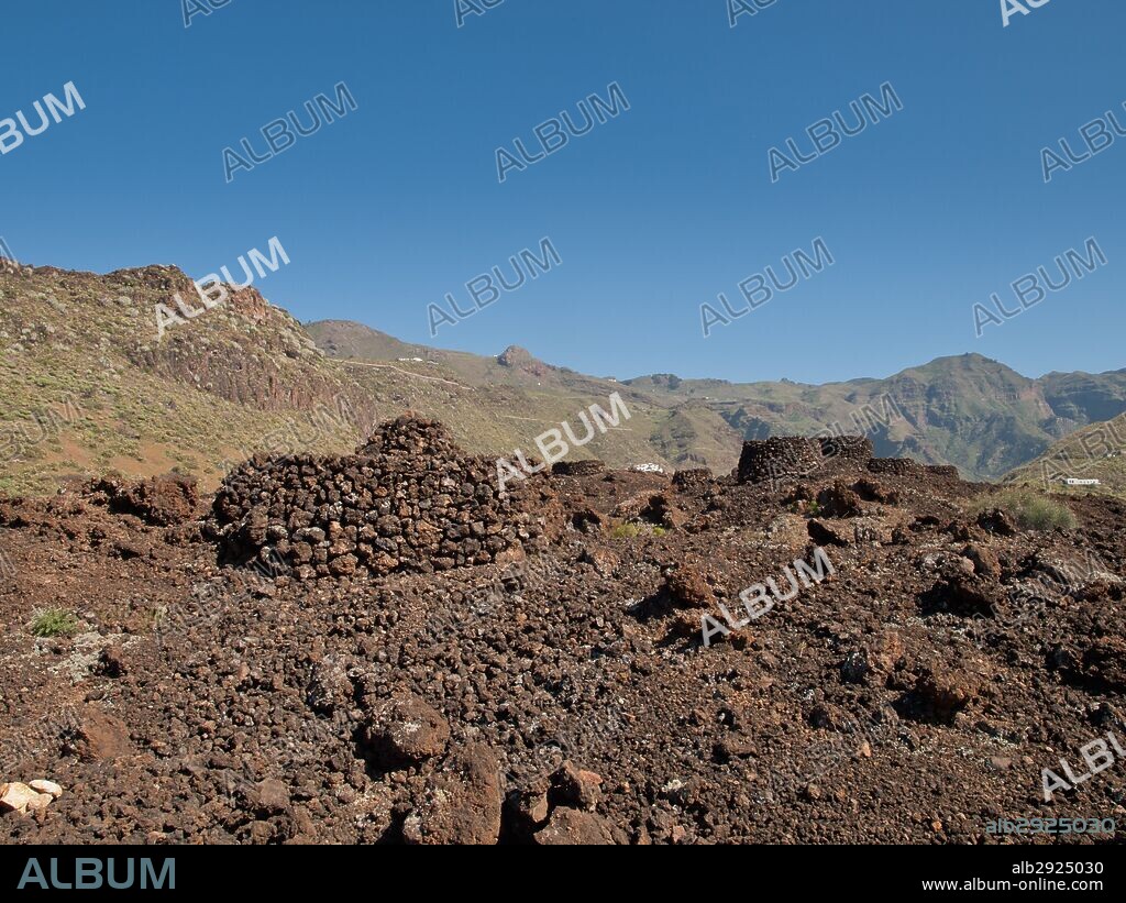 NECROPOLIS DE MAIPES, AGAETE, GRAN CANARIA.