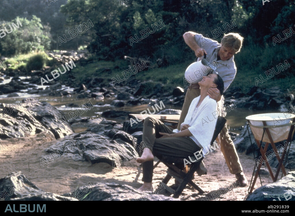 MERYL STREEP y ROBERT REDFORD en MEMORIAS DE ÁFRICA, 1985 (OUT OF AFRICA), dirigida por SYDNEY POLLACK. Copyright UNIVERSAL PICTURES.