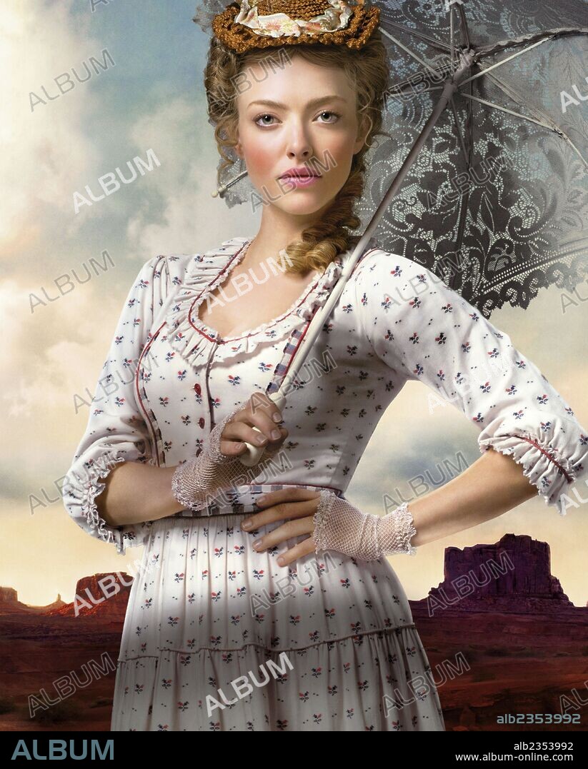 AMANDA SEYFRIED in A MILLION WAYS TO DIE IN THE WEST, 2014, directed by SETH MACFARLANE. Copyright MEDIA RIGHTS CAPITAL.