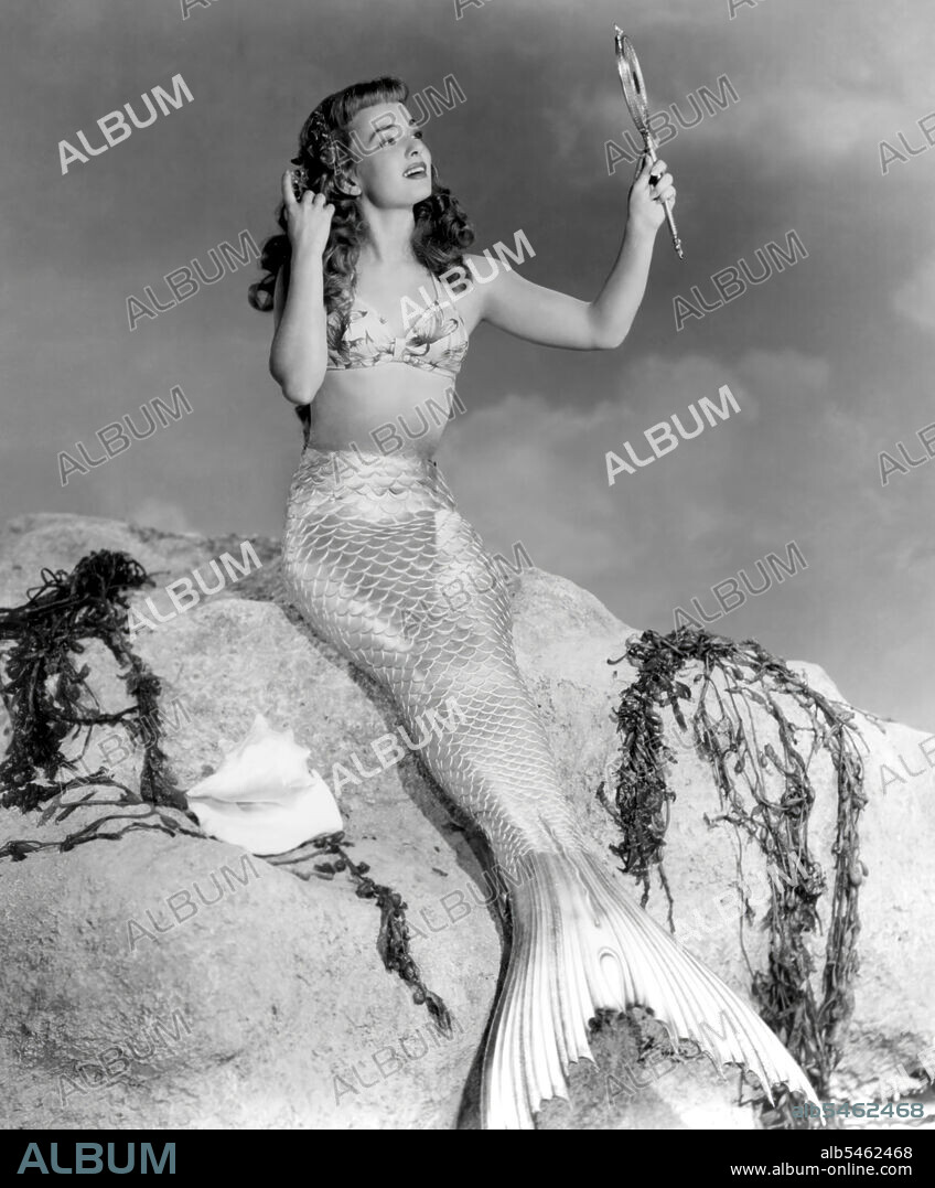 ANN BLYTH in MR. PEABODY AND THE MERMAID, 1948, directed by IRVING PICHEL. Copyright UNIVERSAL PICTURES.