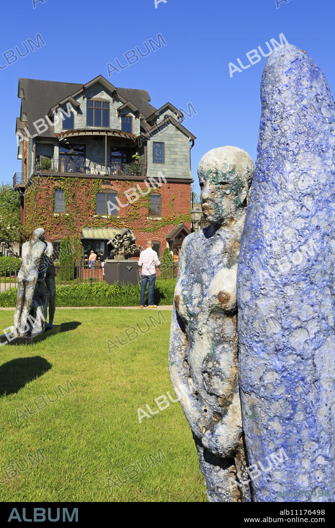 River Gallery Sculpture Garden, Bluff View Arts District, Chattanooga, Tennessee, United States of America, North America.