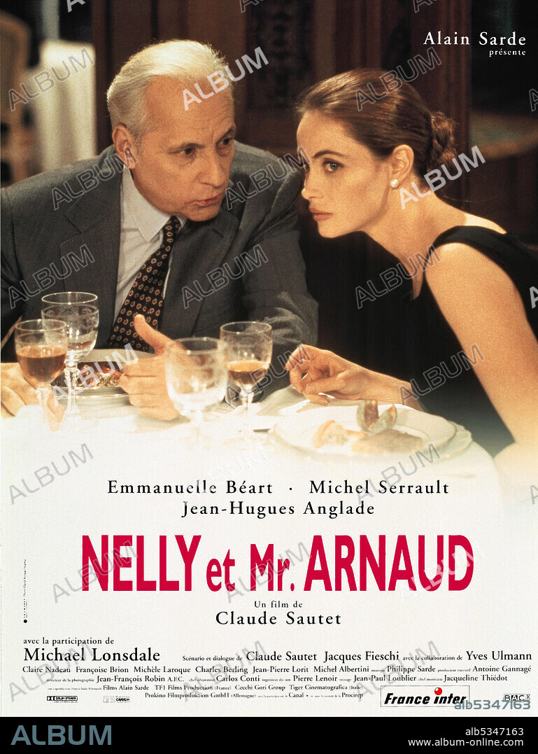 EMMANUELLE BEART and MICHEL SERRAULT in NELLY & MONSIEUR ARNAUD, 1995 (NELLY ET MR. ARNAUD), directed by CLAUDE SAUTET.