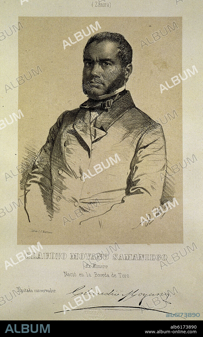 JOSE VALLEJO Y GALEAZO. CORTES CONSTITUYENTES-GAL REPRESENTANTES 1854-CLAUDIO MOYANO SAMANIEGO IMPULSOR DE LA LEY DE INSTRUCCION PUBLICA DEL AÑO 1857- PG 132.