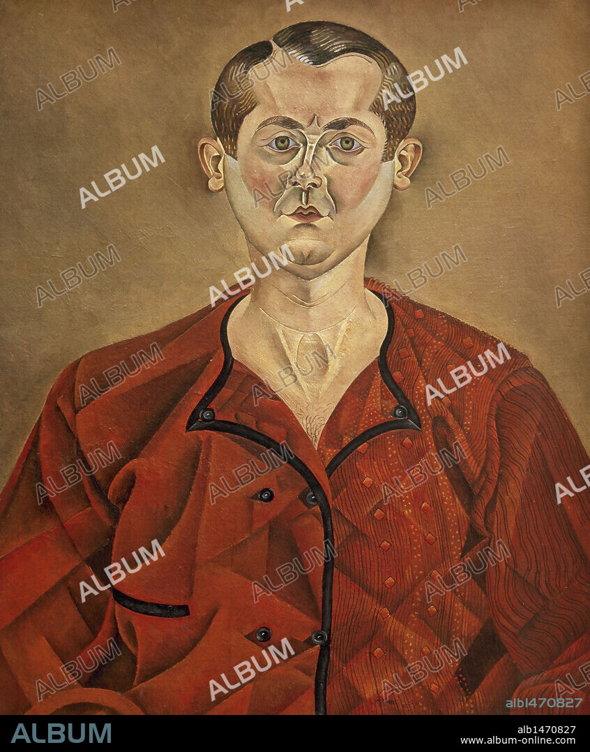 JOAN MIRÓ. Joan Miro (1893-1983). Spanish painter. Self-portrait. Louvre Museum. Paris. France.