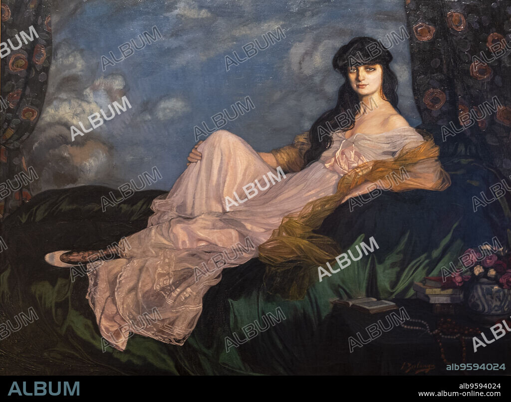 Ignacio Zuloaga, Portrait of Countess Mathieu de Noailles, Museo de Bellas Artes, Bilbao, Spain.