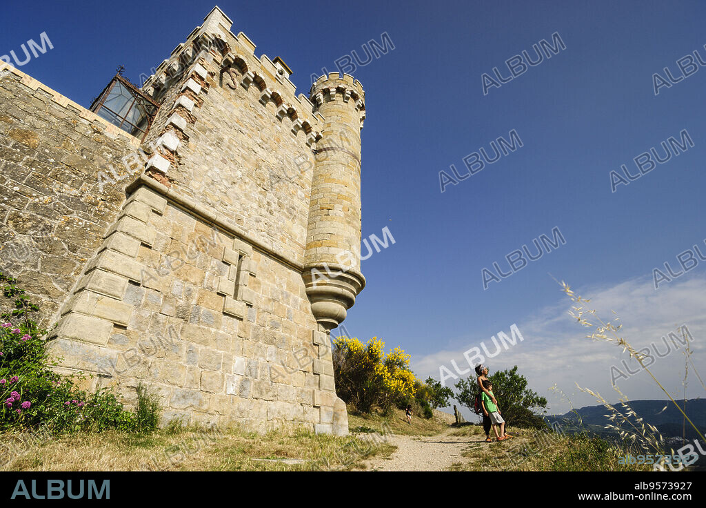 torre Magdala, villa Bethanie Rennes-le-Chateau, departamento del Aude, Languedoc-Roussillon, Francia, europa.