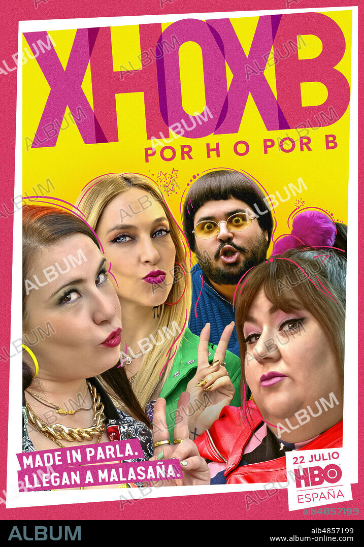 Poster de POR H O POR B, 2020, dirigida por MANUELA BURLO MORENO. Copyright GLOBOMEDIA/HBO EUROPE/LACOPRODUCTORA.