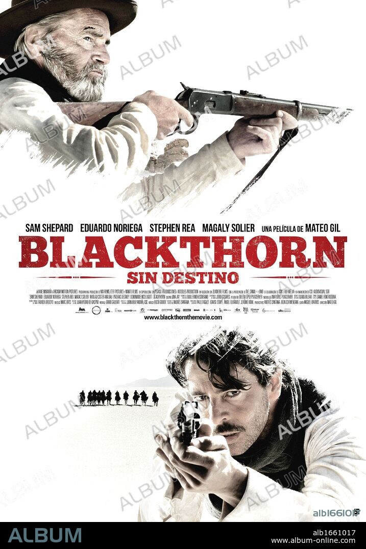 Affiche de BLACKTHORN, 2011, réalisé par MATEO GIL. Copyright ARCADIA MOTION PICTURES.