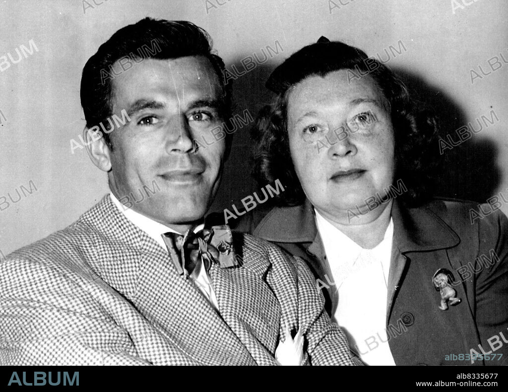 Mr. & Mrs Frank Parker - Tennis. December 29, 1950.