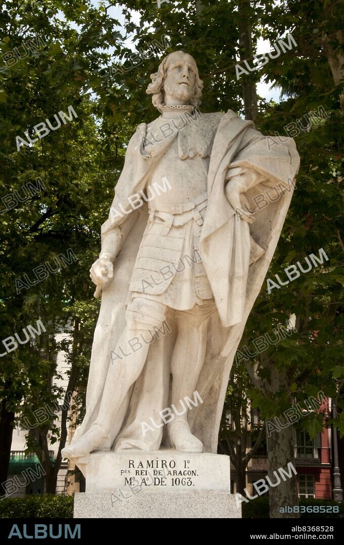 Ramiro I (bef. 1007 8 May 1063) was the first King of Aragon from 1035 until his death. Apparently born before 1007, he was the illegitimate son of Sancho III of Pamplona by his mistress Sancha of Aybar.