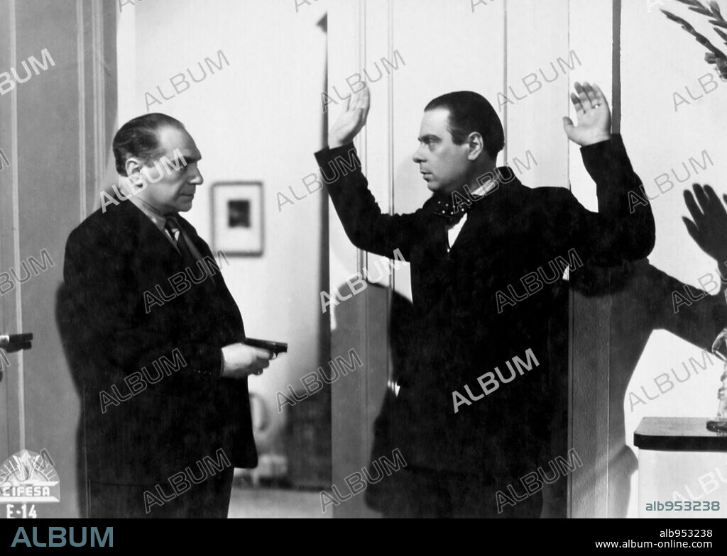 L' ISPETTORE VARGAS, 1940, directed by FELIX AGUILERA and GIANNI FRANCIOLINI. Copyright SOVRANIA FILM.