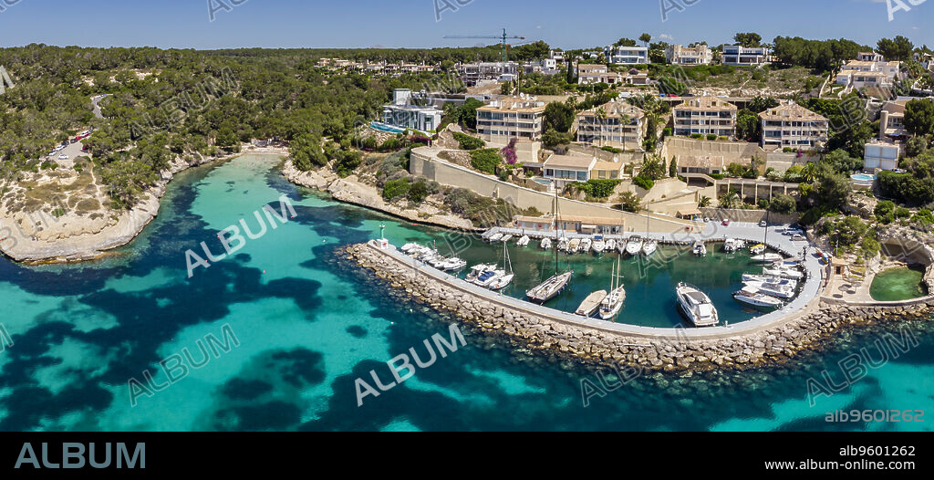 Calo dels Reis and Portals Vells port, Calvia, Mallorca, Balearic Islands, Spain.