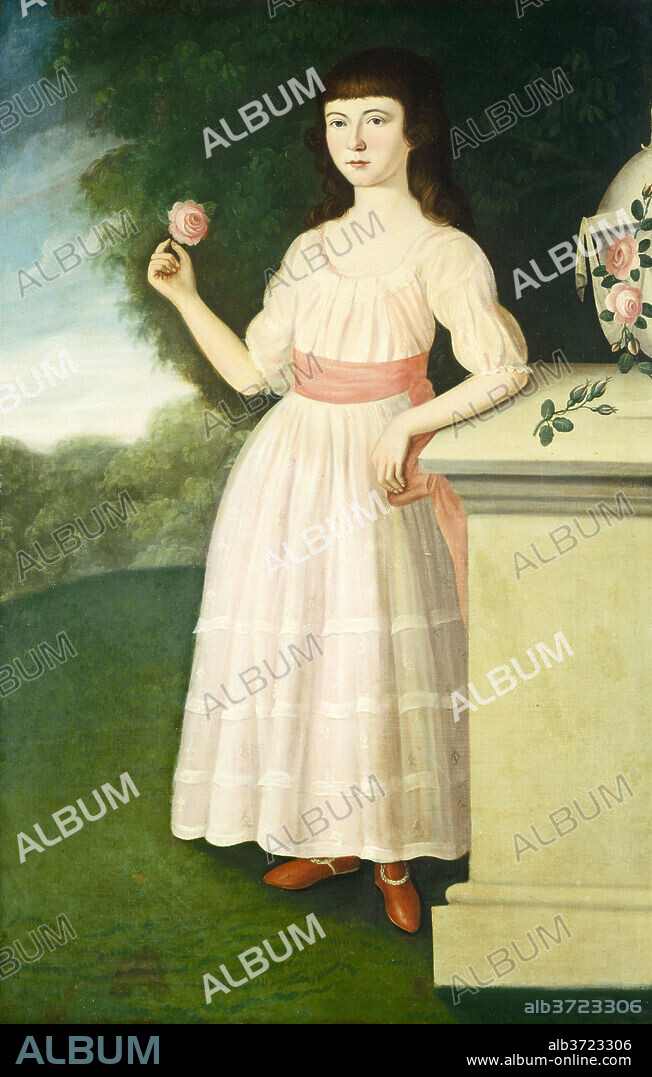 CHARLES PEALE POLK. Anna Maria Cumpston. Dated: c. 1790. Dimensions: overall: 147 x 95.6 cm (57 7/8 x 37 5/8 in.)  framed: 157.5 x 104.9 x 5 cm (62 x 41 5/16 x 1 15/16 in.). Medium: oil on canvas.