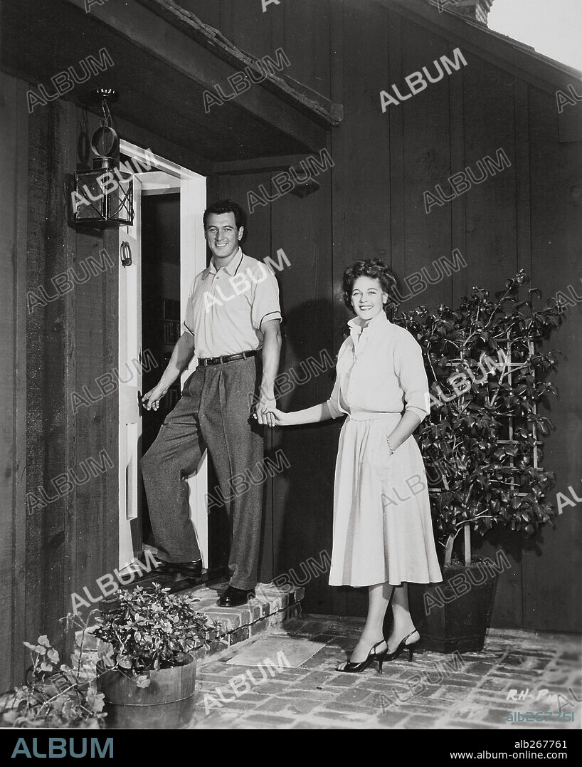 PHYLLIS GATES y ROCK HUDSON.