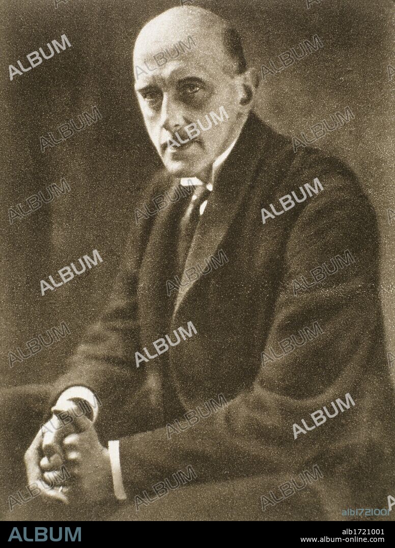 Max von Schillings (1868-1933). German composer, conductor and theatre director. He was chief conductor at the Berlin State Opera (1919-1925). Portrait.