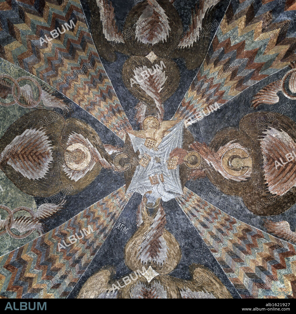 The Four Evangelists  14th Century  Church Interiors-Altars  Santa Sofia, Trabzon, Turkey.