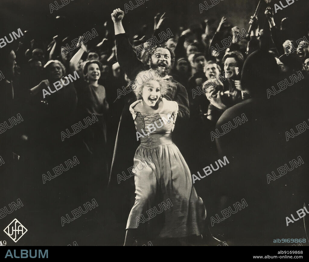 HORST VON HARBOU. Scene from the film Metropolis by Fritz Lang.