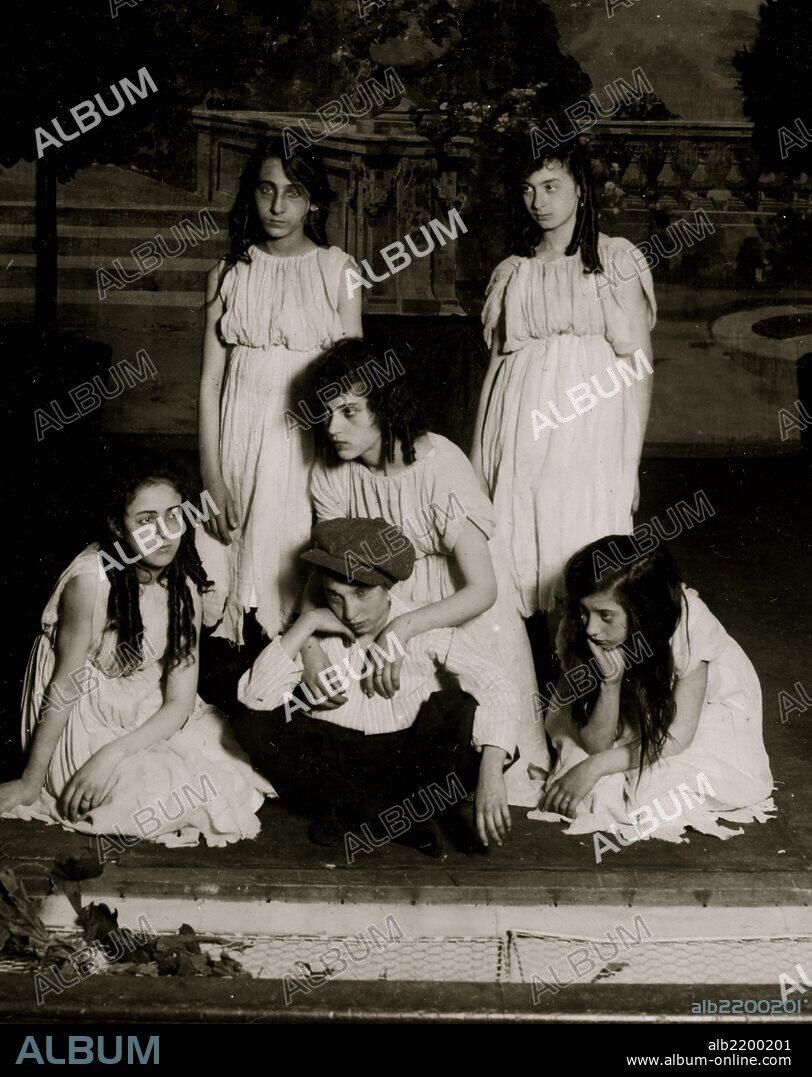Children of the Shadow. Miss Mackay's Pageant Children of Sunshine and Shadow as presented at Washington Irving High School.