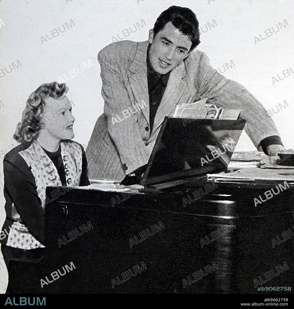 Photograph of Gregory Peck (1916-2003) and Greta Peck (Greta Kukkonen) (1911-2008).