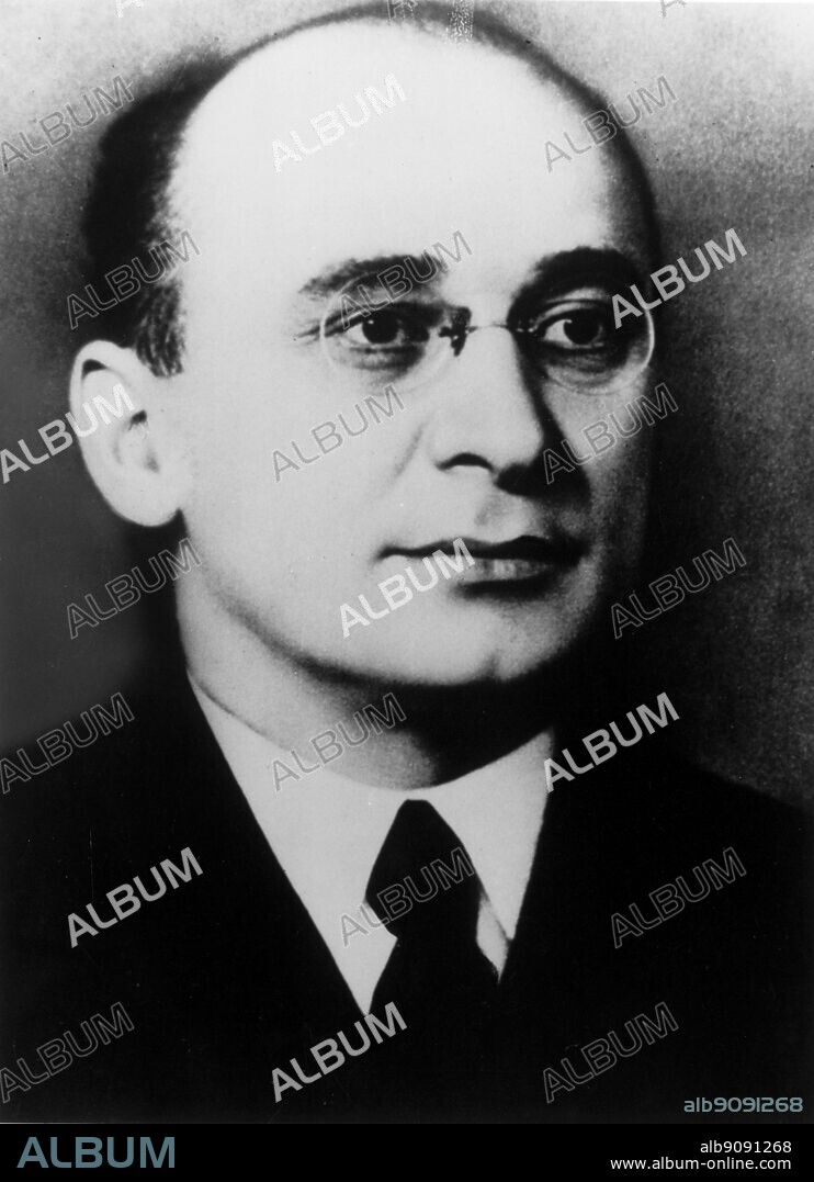 Lavrenti Beria photographed in 1953 was head of the Russian secret service from 1938 to 153 and nearly succeeded in establishing himself as dictator upon Stalin's death. Like several previous security chiefs, Beria died in front of the firing squad in the Lubyanka prison in Moscow.