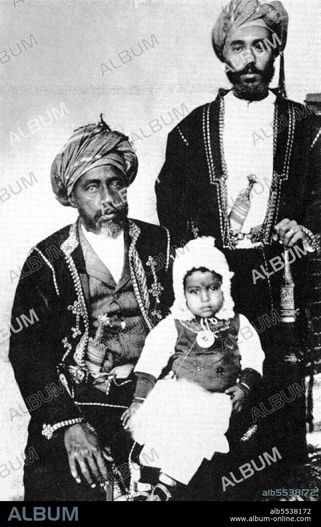 Sayyid Faisal bin Turki, GCIE (1864 – 4 October 1913) (Arabic: ????? ???? ?? ??????), historic spelling Fessul bin Turkee, ruled as Sultan of Muscat and Oman from 4 June 1888 – 4 October, 1913. He succeeded his father Turki bin Said as Sultan. Upon his death in 1913, he was succeeded by his eldest son Taimur bin Faisal. On assuming power in 1888, Faisal ibn Turki gradually found his authority over the interior weakened as tribal leaders increasingly perceived his dependence on British advisers as an inherent weakness. In 1895 he was forced to seek refuge at Jalali fort after Muscat was captured. British political agents frustrated his efforts to recapture Muscat, compelling him to court the French. He granted the French coaling facilities for their fleet at Bandar Jissah near Muscat. Determined to thwart any growth in French presence in what Britain considered its sphere of influence, Britain presented Faisal ibn Turki with an ultimatum in 1899 ordering the sultan to board the British flagship or Muscat would be bombarded. Having little recourse, Faisal ibn Turki capitulated. Publicly humiliated, his authority was irreversibly damaged. In 1903 he asked Lord George Nathaniel Curzon, viceroy of India, for permission to abdicate, but his request was denied. Responsibility for the capital was delegated to Said ibn Muhammad Al Said, while affairs of the interior fell to an ex-slave, Sulayman ibn Suwaylim. By 1913 control over the interior was completely lost, and a reconstituted imamate was again a threat to Muscat. In May 1913, Salim ibn Rashid al Kharusi was elected imam at Tanuf and spearheaded a revolt against the sultan that combined both Hinawi and Ghafiri tribal groups.