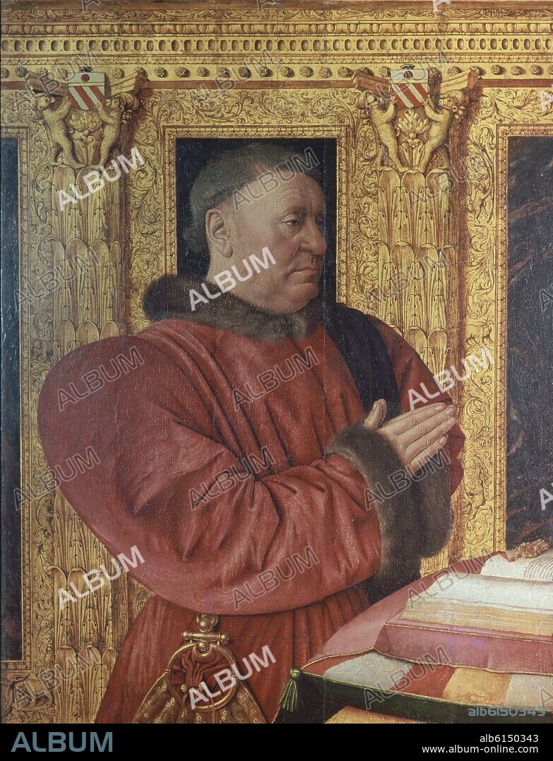 JEAN FOUQUET (1416-1480). JUVENAL DE LOS URSINOS - SIGLO XV - RENACIMIENTO FRANCES.