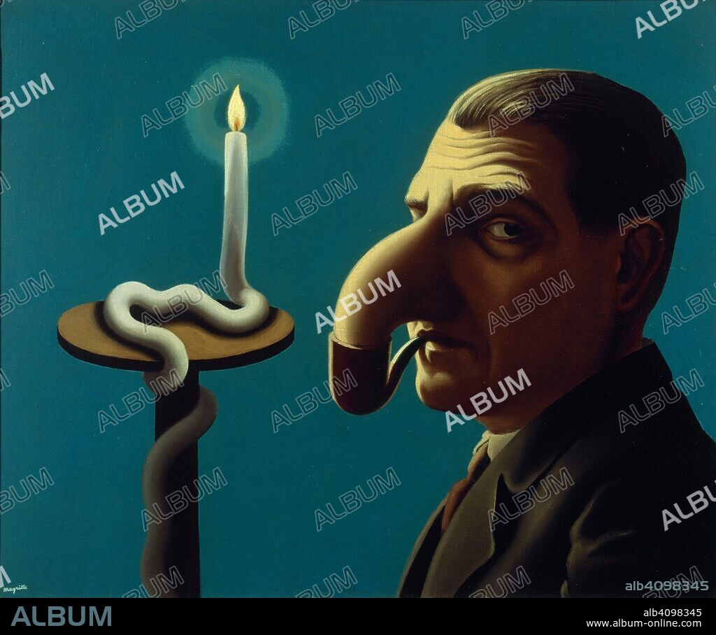 RENé FRANçOIS GHISLAIN MAGRITTE. La Lampe philosophique (The Philosophers Lamp).