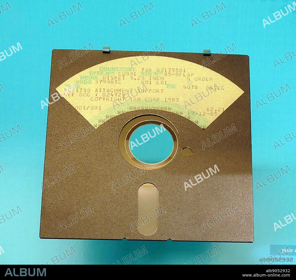 5 1/4-inch floppy disks, also known as a floppys, diskettes, or simply disks, were a type of disk storage composed of a disk of thin and flexible magnetic storage medium, sealed in a rectangular plastic enclosure lined with fabric that removes dust particles. Floppy disks are read and written by a floppy disk drive (FDD). The first commercial floppy disks, developed in the late 1960s.