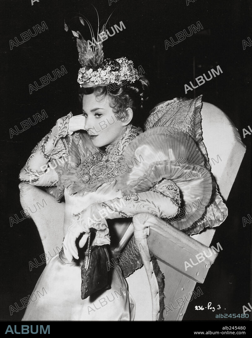 JOAN GREENWOOD in THE IMPORTANCE OF BEING EARNEST, 1952, directed by ANTHONY ASQUITH. Copyright RANK.